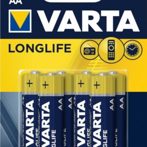 Varta LongLife Αλκαλικές Μπαταρίες AA 1.5V 6τμχ (#120341)