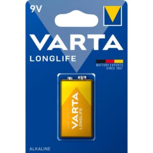 Varta LongLife Αλκαλική Μπαταρία 9V 1τμχ (#120308)