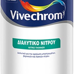 Vivechrom Διαλυτικό Νίτρου Nitro Thinner 4lt Διάφανο