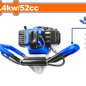WADFOW ΓΕΩΤΡΥΠΑΝΟ - ΤΡΙΒΕΛΑ 52cc / 2HP + ΤΡΥΠΑΝΙ 120mm 1 ΧΕΙΡΙΣΤΗ (WDZ1A52-1)