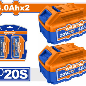 WADFOW ΣΕΤ 2τεμ ΜΠΑΤ. WLBP540 Li-ion 20V / 4Ah (WOS240685E)