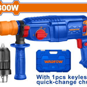 WADFOW ΠΙΣΤΟΛΕΤΟ ΠΕΡΙΣΤΡ. SDS-PLUS 800W ΜΕ ΤΑΧΥΤΣΟΚ (WRH1D26-2)