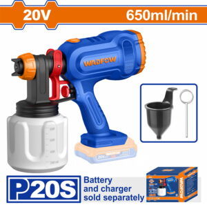 WADFOW ΠΙΣΤΟΛΙ ΒΑΦΗΣ ΜΠΑΤ. Li-ion 20V ΧΩΡΙΣ ΜΠΑΤΑΡΙΑ & ΦΟΡΤΙΣΤΗ (WSU3066)
