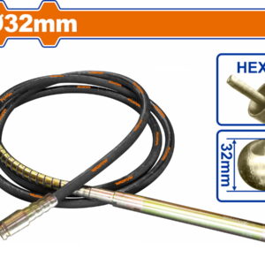 WADFOW ΕΥΚΑΜΠΤΟΣ ΑΞΟΝΑΣ (ΜΑΡΚΟΥΤΣΙ) HEX type Φ - 32mm / 6m (WVRP2A32)