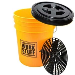 Work Stuff Κουβάς Πλυσίματος με Grid Guard και καπάκι