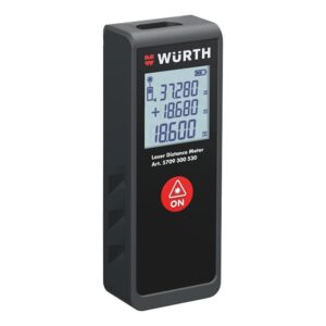 Wurth Μέτρο Laser LDM 30M με Δυνατότητα Μέτρησης έως 30m