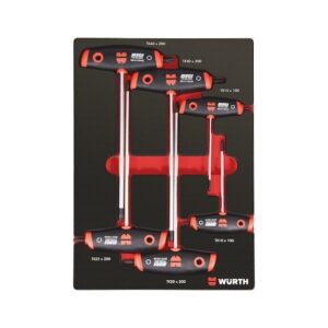Wurth Σετ 6 Κλειδιά Torx σε Σχήμα Ταφ 0965905511
