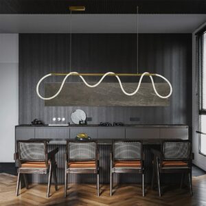 kelvo Glow Κρεμαστό Φωτιστικό Λευκό LED Ράγα 150x35x50εκ. 61663