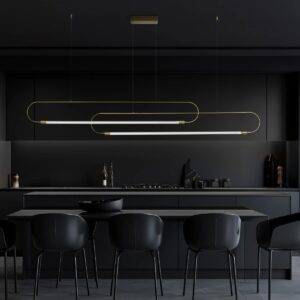 kelvo Glow Κρεμαστό Φωτιστικό Λευκό LED με Ρυθμιζόμενο Λευκό Φως 167x7x24εκ. KLV-101-0178