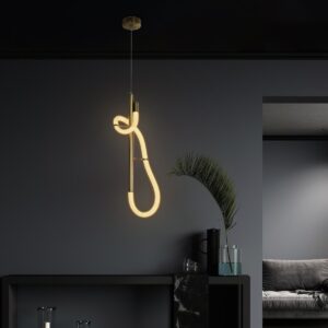 kelvo Glow Κρεμαστό Φωτιστικό Λευκό LED με Ρυθμιζόμενο Λευκό Φως 24x10x62εκ. KLV-101-0159