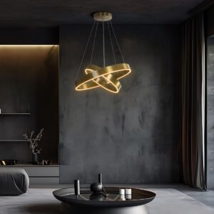 kelvo Venom Κρεμαστό Φωτιστικό Λευκό LED με Ρυθμιζόμενο Λευκό Φως 60x60x40εκ. KLV-101-0198