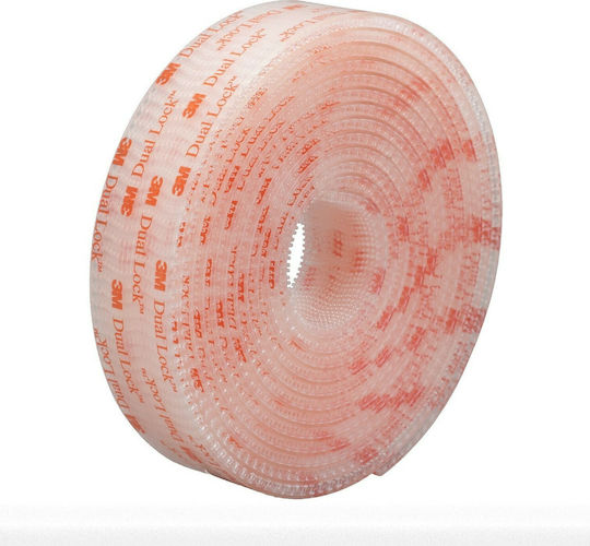 3M™ SJ3560 Dual Lock™ Reclosable Fastener Clear (25mm x 1m)