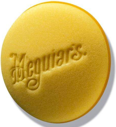 Meguiar's Soft Foam Applicator Pad Κίτρινο Σφουγγαράκι (#R3060826)