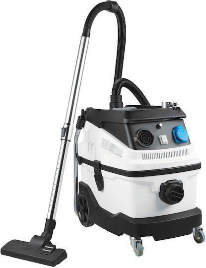 Maestro MVC-501/30L Σκούπα Υγρών / Στερεών 1600W με Πλαστικό Κάδο 30lt