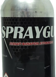Υγρό Καθαρισμού για Φανάρια Spraygun 600ml