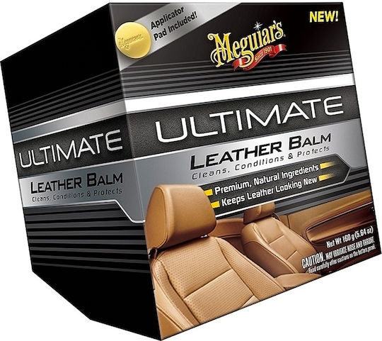 Meguiar's Αλοιφή για Δερμάτινα Μέρη με Άρωμα Καρύδα Ultimate Leather Balm 160gr (#G18905)