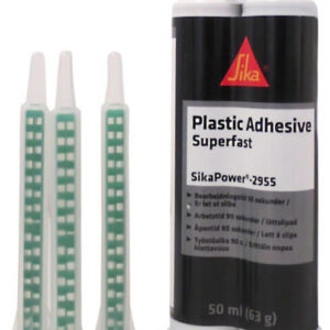 Sika Sikapower Κόλλα Πλαστικών Μαύρη 50ml