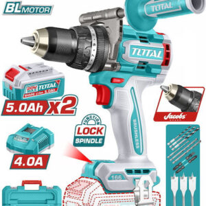 Total Κρουστικό Δραπανοκατσάβιδο Μπαταρίας Brushless 20V 2x5Ah TIDLI201668E