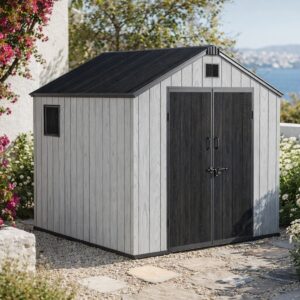 Πλαστική Αποθήκη Κήπου Ανοιχτού Τύπου Μ2.29xΠ1.69xΥ2.16m 54141