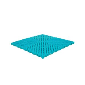 Πλαστικό Δάπεδο PVC Αποστράγγισης Μ40xΠ40εκ. 512-ZH002T Τυρκουάζ