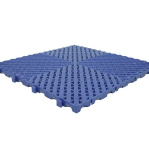 Πλαστικό Δάπεδο Αποστράγγισης 400mmx400mmx20mm PVC Πλακάκι 512-ZH002BL Μπλε