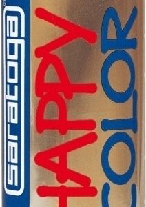 Σπρέι Saratoga Happy Color Καθρέπτης Χρυσό 400ml saratoga