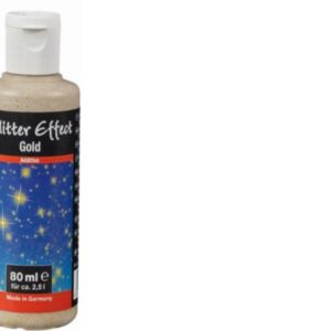 Τεχνοτροπία Glitter effect ΧΡΥΣΟ 80ml