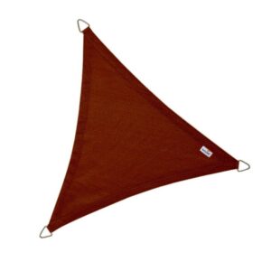 Τρίγωνο πανί σκίασης 285gsm 3,6x3,6x3,6μ. Κεραμιδί N504-082-33 - N504-082-33