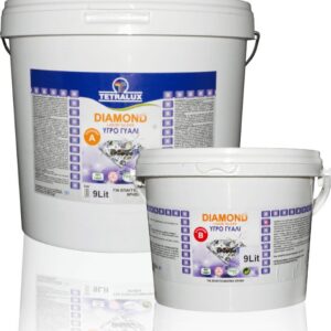 Υγρό Γυαλί Diamond Liquid A+B Glass 9lt Tetralux