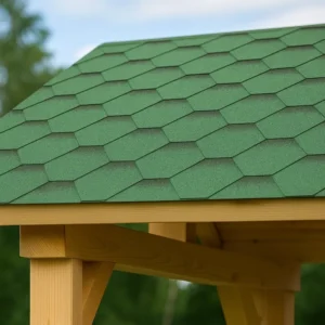 Ασφαλτικό Κεραμίδι Εξαγωνικό Πράσινο 3m²