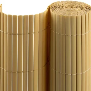Καλαμωτή Διπλής Όψης PVC 200 x 300εκ. - Φυσικό