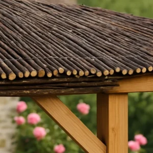 Καλαμωτή Λυγαριά Μασίφ 18-30mm - 200x200εκ.