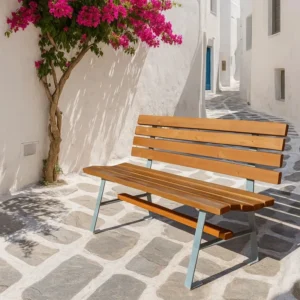 Παγκάκι Κήπου με μεταλλικά πόδια 180εκ.
