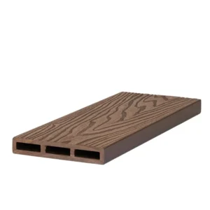 WPC 3D σανίδα περίφραξης 2 x 12 x 360εκ. - καφέ