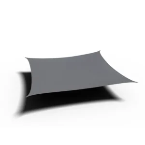 Πανί Σκίασης Αδιάβροχο Τετράγωνο 285gsm 5 x 5m - Γκρι