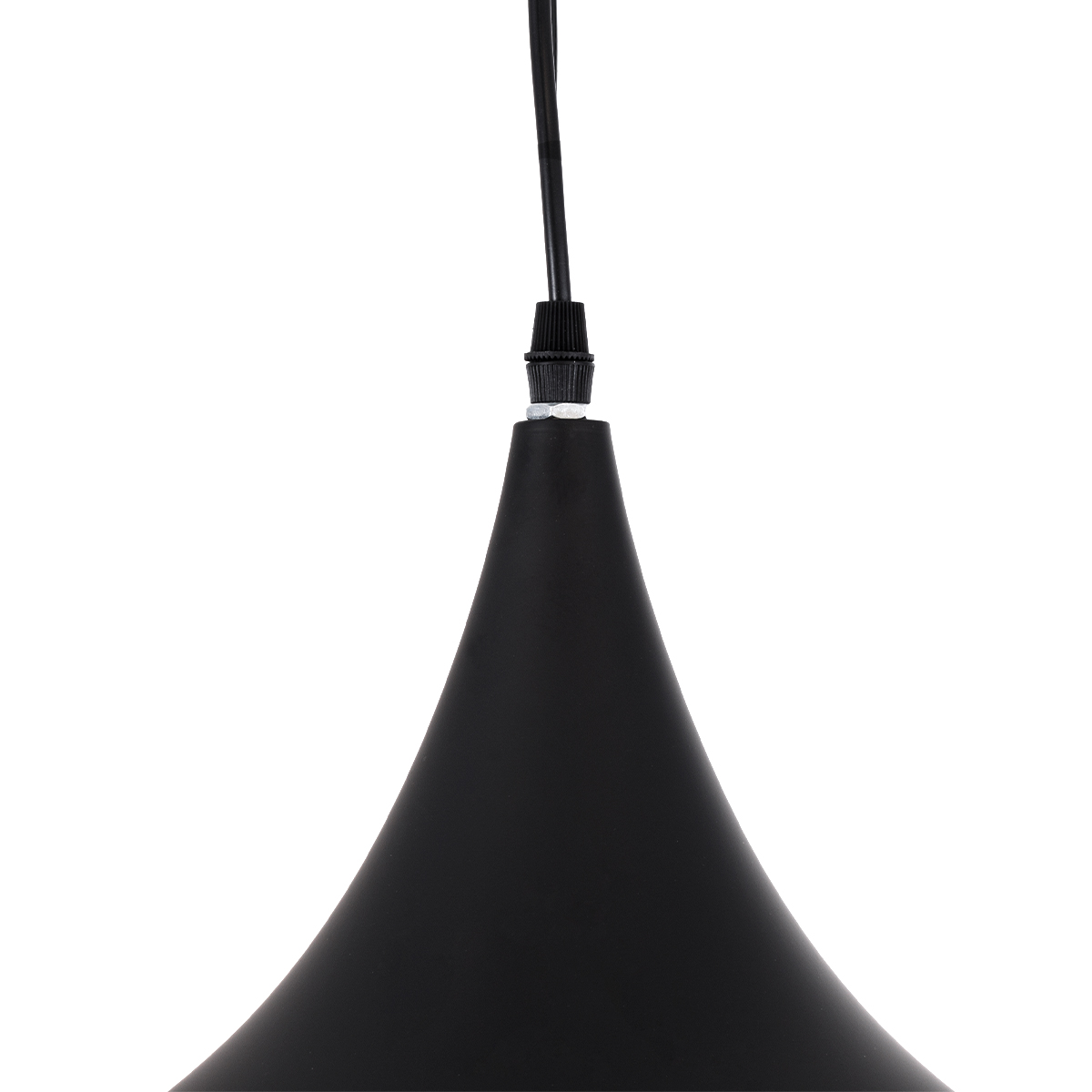 GLOBOSTAR® SHANGHAI 01025-A Μοντέρνο Κρεμαστό Φωτιστικό Οροφής με Ντουί 1 x E27 AC 220-240V IP20 - Μαύρο & Χρυσό - Μ24 x Π24 x Υ30cm - Image 8