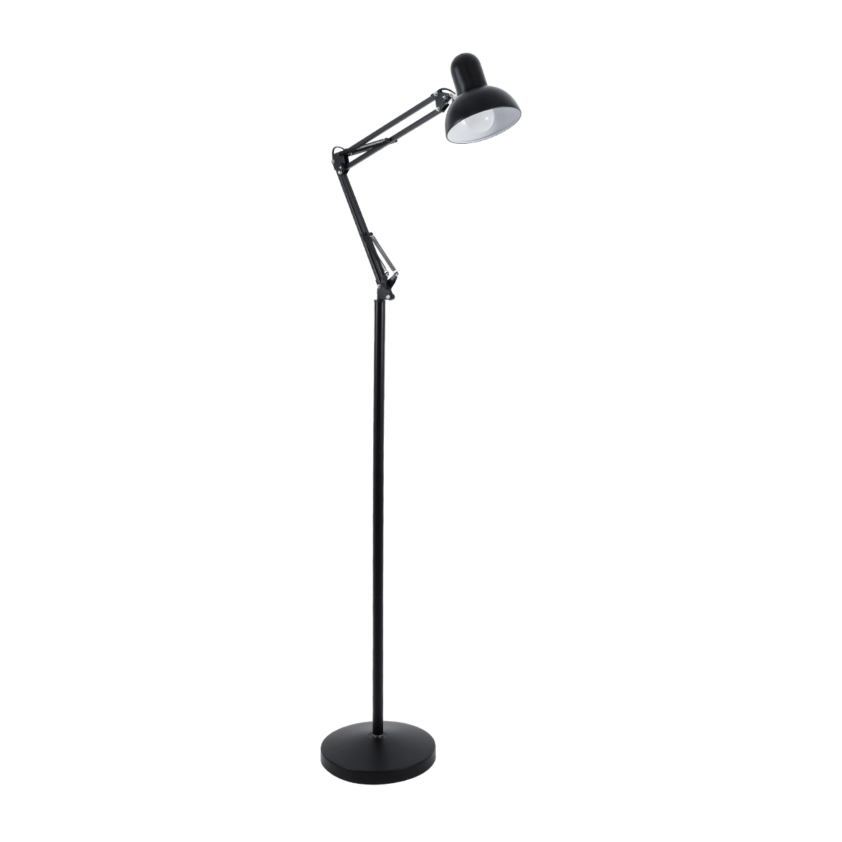 GLOBOSTAR® AUDREY 01468 Vintage Επιδαπέδιο Φωτιστικό με Ντουί 1 x E27 AC 220-240V IP20 - Μαύρο - Μ15 x Π15 x Υ190cm - Image 2
