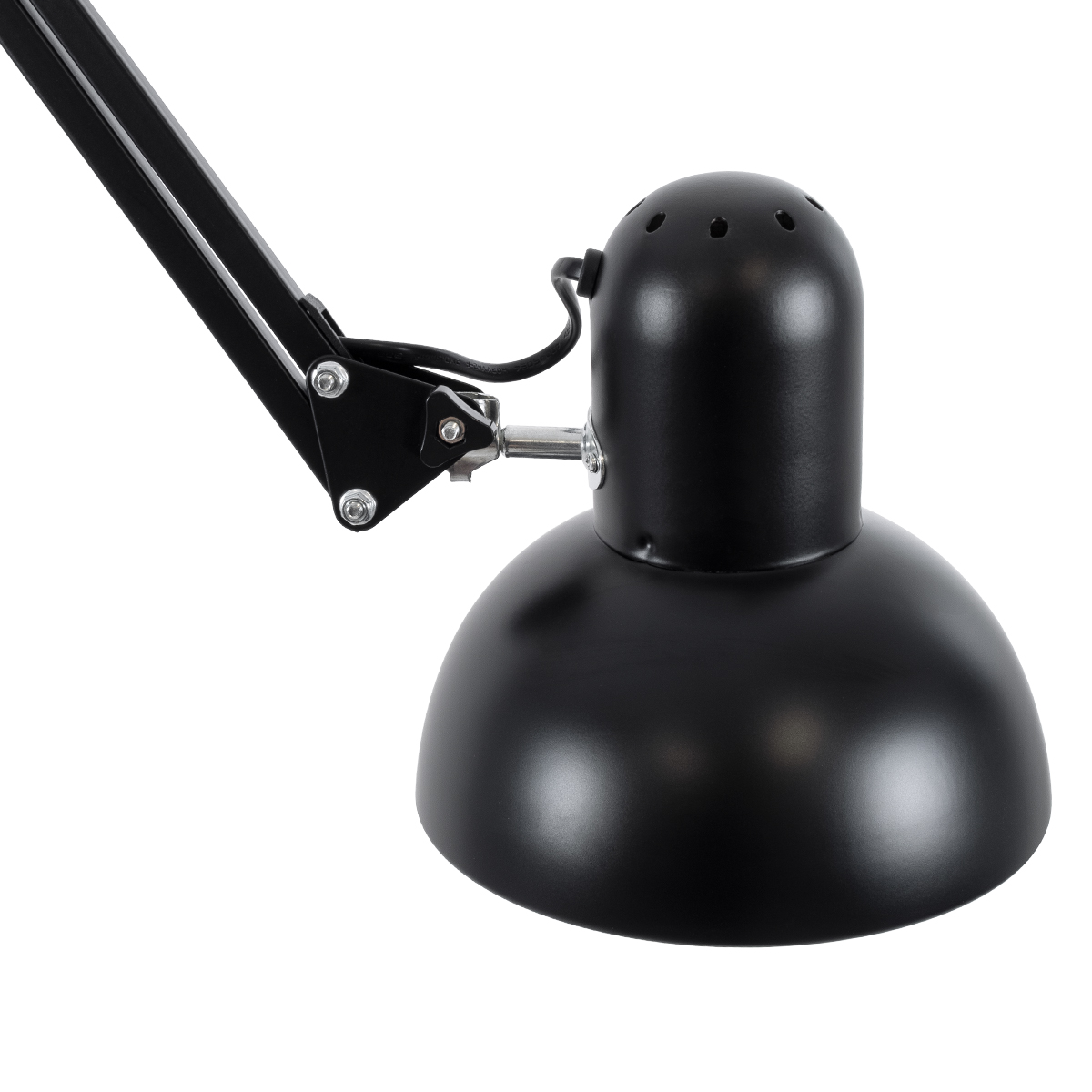 GLOBOSTAR® AUDREY 01468 Vintage Επιδαπέδιο Φωτιστικό με Ντουί 1 x E27 AC 220-240V IP20 - Μαύρο - Μ15 x Π15 x Υ190cm - Image 5