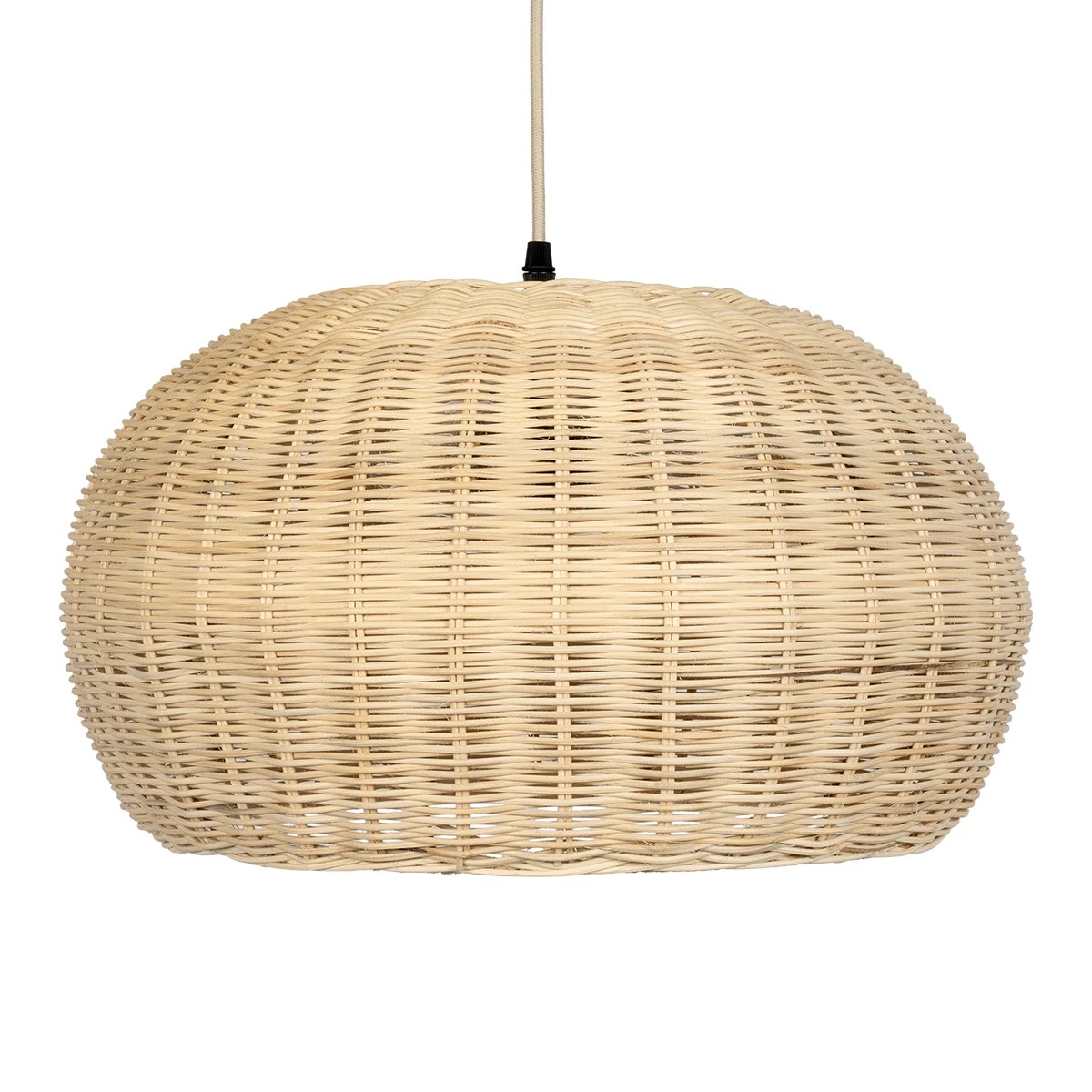 GLOBOSTAR® DE LA MER 01624 Boho Κρεμαστό Φωτιστικό Οροφής με Ντουί 3 x E27 AC 220-240V IP20 - Μπεζ - Μ45 x Π45 x Υ24cm - Image 7