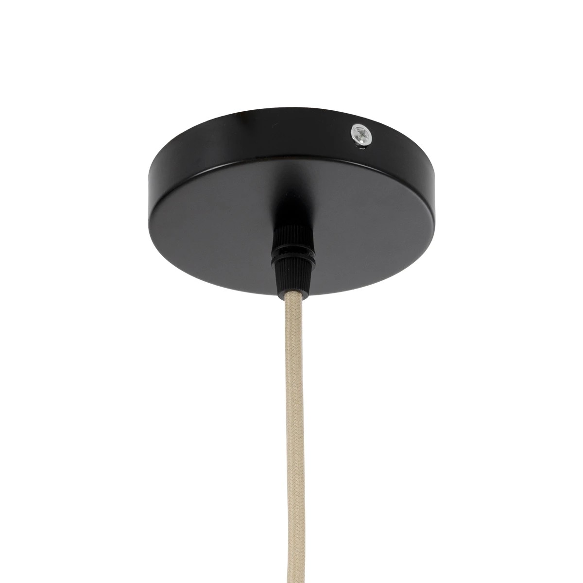 GLOBOSTAR® SAN TROPEZ 01626 Boho Κρεμαστό Φωτιστικό Οροφής με Ντουί 1 x E27 AC 220-240V IP20 - Μπεζ - Μ38 x Π38 x Υ22cm - Image 8