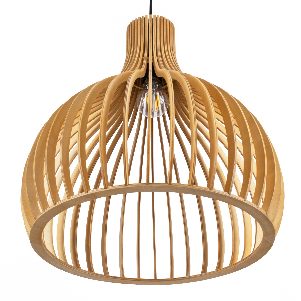 GLOBOSTAR® SCANDINAVIA 01701 Boho Κρεμαστό Φωτιστικό Οροφής με Ντουί 1 x E27 AC 220-240V IP20 - Μπεζ - Μ45 x Π45 x Υ45cm - Image 6