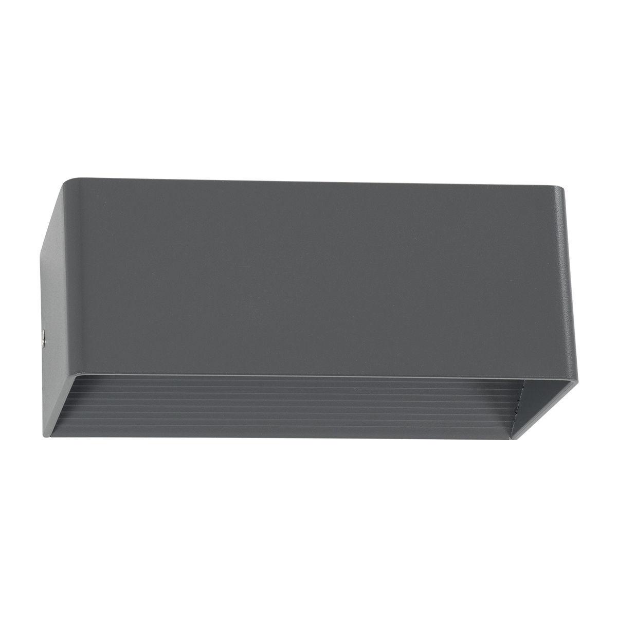 GLOBOSTAR® CIRCOA 60543 Μοντέρνο Φωτιστικό Τοίχου - Απλίκα LED 10W 1000lm 60° AC 220-240V IP44 Θερμό Λευκό 2700K - Bridgelux COB Chip & TÜV SÜD Driver - Γκρι Ανθρακί Ματ - Μ20 x Π8 x Υ10cm - 5 Χρόνια Εγγύηση - Image 4