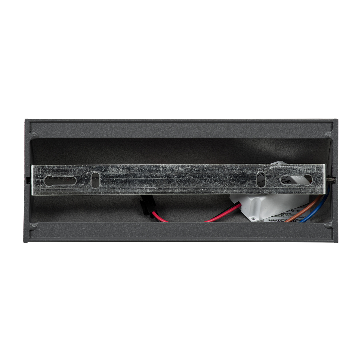 GLOBOSTAR® CIRCOA 60543 Μοντέρνο Φωτιστικό Τοίχου - Απλίκα LED 10W 1000lm 60° AC 220-240V IP44 Θερμό Λευκό 2700K - Bridgelux COB Chip & TÜV SÜD Driver - Γκρι Ανθρακί Ματ - Μ20 x Π8 x Υ10cm - 5 Χρόνια Εγγύηση - Image 6