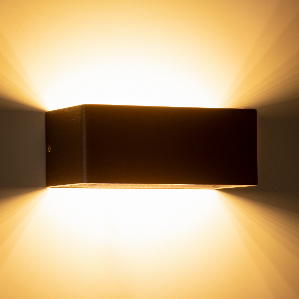 GLOBOSTAR® CIRCOA 60543 Μοντέρνο Φωτιστικό Τοίχου - Απλίκα LED 10W 1000lm 60° AC 220-240V IP44 Θερμό Λευκό 2700K - Bridgelux COB Chip & TÜV SÜD Driver - Γκρι Ανθρακί Ματ - Μ20 x Π8 x Υ10cm - 5 Χρόνια Εγγύηση - Image 8