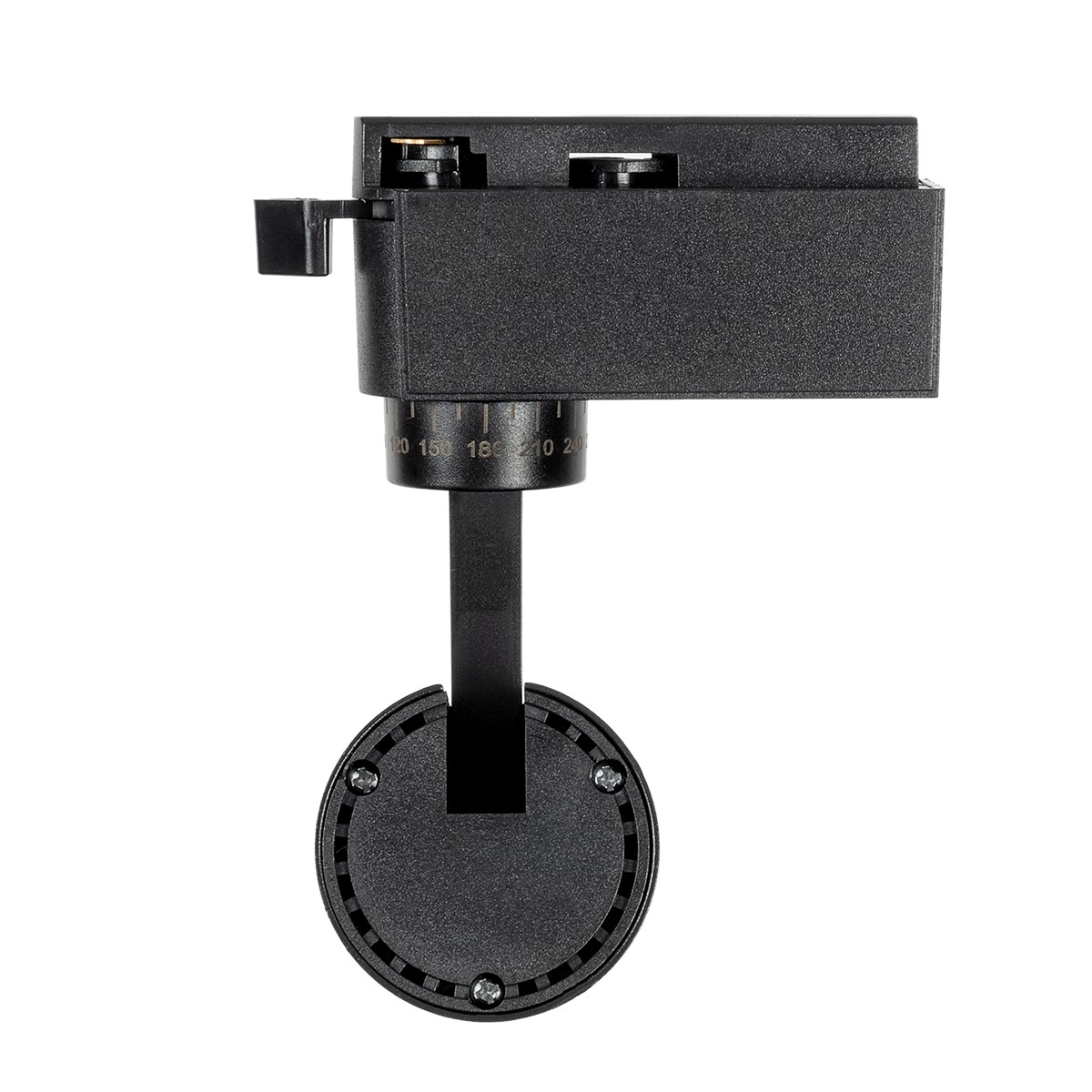 GLOBOSTAR® LUGANO 60804 Μονοφασικό Σποτ Ράγας LED 10W 1250lm 36° AC 220-240V IP20 Φυσικό Λευκό 4500K - Bridgelux COB Chip & TÜV SÜD Driver - Eurotrack 1PH - Μαύρο Ματ - Μ8.5 x Π5 x Υ18cm - 5 Χρόνια Εγγύηση - Image 8