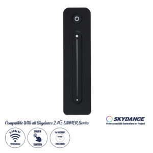 GLOBOSTAR® SKYDANCE-R11 71572 Ασύρματο Χειριστήριο Αφής 1 Ζώνης DC 3V(1 x CR2032) IP20 - RF 2.4GHz - Μ14 x Π3.5 x Υ1.1cm - 3 Χρόνια Εγγύηση