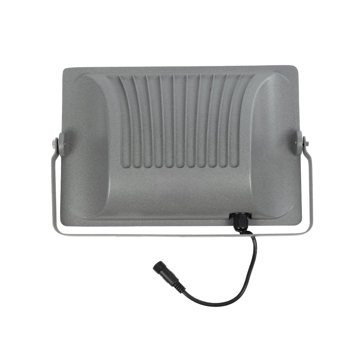GLOBOSTAR® LUMOVOX 73068 Προβολέας LED 200W 10000lm 120° DC 5V με Φωτοβολταϊκό Panel 5V 12W & Επαναφορτιζόμενη Μπαταρία Li-ion 3.2V 10000mAh Αδιάβροχο IP67 Ψυχρό Λευκό 6000K - 180 x SMD2835 Sanan Chip - Γκρι Ανθρακί - Μ29.5 x Π5.5 x Υ19cm - 2 Χρόνια Εγγύηση - Image 6