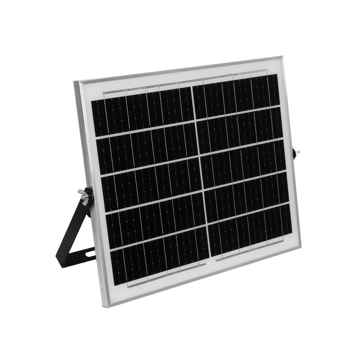 GLOBOSTAR® LUMOVOX 73068 Προβολέας LED 200W 10000lm 120° DC 5V με Φωτοβολταϊκό Panel 5V 12W & Επαναφορτιζόμενη Μπαταρία Li-ion 3.2V 10000mAh Αδιάβροχο IP67 Ψυχρό Λευκό 6000K - 180 x SMD2835 Sanan Chip - Γκρι Ανθρακί - Μ29.5 x Π5.5 x Υ19cm - 2 Χρόνια Εγγύηση - Image 7