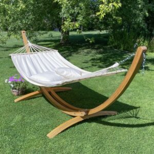 Αιώρα Με Ξύλινη Ράβδο Chillounge Palma Beach & Σταντ Ευκάλυπτου (#CH-PA30-11)