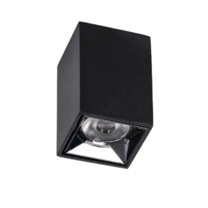 kelvo® LUMINAR KLV-101-0323 Φωτιστικό Downlight Σποτ LED 3W 405lm 36° AC 220-240V IP20 Θερμό Λευκό 2700K - Osram SMD Chip & TÜV SÜD Driver - Μαύρο Ματ - Μ4.2 x Π4.2 x Υ6.6cm - 5 Χρόνια Εγγύηση